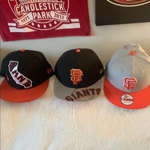 3 SF Giants hats( all for 1 price)